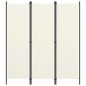 vidaXL 3-tlg. Raumteiler Weiß 150x180 cm vidaXL 3-tlg. Raumteiler Weiß 150x180 cm