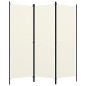 vidaXL 3-tlg. Raumteiler Weiß 150x180 cm vidaXL 3-tlg. Raumteiler Weiß 150x180 cm