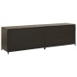 vidaXL Gartenbox Poly Rattan 200x50x60 cm Braun vidaXL Gartenbox Poly Rattan 200x50x60 cm Braun