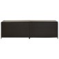 vidaXL Gartenbox Poly Rattan 200x50x60 cm Braun vidaXL Gartenbox Poly Rattan 200x50x60 cm Braun