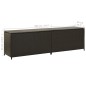 vidaXL Gartenbox Poly Rattan 200x50x60 cm Braun vidaXL Gartenbox Poly Rattan 200x50x60 cm Braun