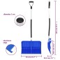 Schneeschaufel Blau 145 cm Aluminium Schneeschaufel Blau 145 cm Aluminium
