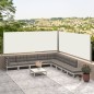 Seitenmarkise Ausziehbar Creme 117x600 cm Seitenmarkise Ausziehbar Creme 117x600 cm