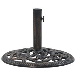 Sonnenschirmständer Bronze 12 kg 48 cm Gusseisen