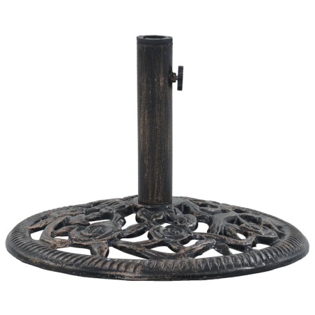 Sonnenschirmständer Bronze 12 kg 48 cm Gusseisen