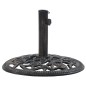 Sonnenschirmständer Bronze 12 kg 48 cm Gusseisen Sonnenschirmständer Bronze 12 kg 48 cm Gusseisen