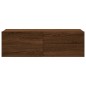 TV-Wandschrank Braun Eiche 100x30x30 cm Holzwerkstoff TV-Wandschrank Braun Eiche 100x30x30 cm Holzwerkstoff