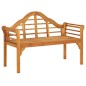 vidaXL Gartenbank 125 cm Massivholz Akazie vidaXL Gartenbank 125 cm Massivholz Akazie
