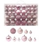vidaXL 100-tlg. Weihnachtskugel-Set Rosa vidaXL 100-tlg. Weihnachtskugel-Set Rosa