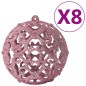 vidaXL 100-tlg. Weihnachtskugel-Set Rosa vidaXL 100-tlg. Weihnachtskugel-Set Rosa