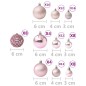 vidaXL 100-tlg. Weihnachtskugel-Set Rosa vidaXL 100-tlg. Weihnachtskugel-Set Rosa