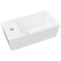 Waschbecken Weiß 48x25x15 cm Keramik Waschbecken Weiß 48x25x15 cm Keramik