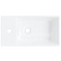 Waschbecken Weiß 48x25x15 cm Keramik Waschbecken Weiß 48x25x15 cm Keramik