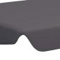 Ersatzdach für Hollywoodschaukel Anthrazit 188/168x110/145 cm Ersatzdach für Hollywoodschaukel Anthrazit 188/168x110/145 cm