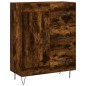 Highboard Räuchereiche 69,5x34x180 cm Holzwerkstoff Highboard Räuchereiche 69,5x34x180 cm Holzwerkstoff