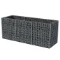 Gabionen-Hochbeet Stahl 270×90×100 cm Gabionen-Hochbeet Stahl 270×90×100 cm