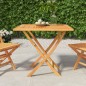 vidaXL Gartentisch Klappbar 85x85x76 cm Teak Massivholz vidaXL Gartentisch Klappbar 85x85x76 cm Teak Massivholz