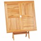 vidaXL Gartentisch Klappbar 85x85x76 cm Teak Massivholz vidaXL Gartentisch Klappbar 85x85x76 cm Teak Massivholz
