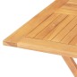 vidaXL Gartentisch Klappbar 85x85x76 cm Teak Massivholz vidaXL Gartentisch Klappbar 85x85x76 cm Teak Massivholz