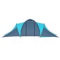 Campingzelt 6 Personen Blau und Hellblau Campingzelt 6 Personen Blau und Hellblau