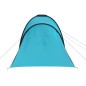 Campingzelt 6 Personen Blau und Hellblau Campingzelt 6 Personen Blau und Hellblau