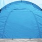 Campingzelt 6 Personen Blau und Hellblau Campingzelt 6 Personen Blau und Hellblau