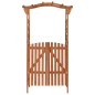 vidaXL Pergola mit Tor 116x40x204 cm Massivholz Tanne vidaXL Pergola mit Tor 116x40x204 cm Massivholz Tanne