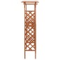 vidaXL Pergola mit Tor 116x40x204 cm Massivholz Tanne vidaXL Pergola mit Tor 116x40x204 cm Massivholz Tanne