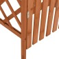vidaXL Pergola mit Tor 116x40x204 cm Massivholz Tanne vidaXL Pergola mit Tor 116x40x204 cm Massivholz Tanne