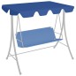 Ersatzdach für Hollywoodschaukel Blau 188/168x110/145 cm Ersatzdach für Hollywoodschaukel Blau 188/168x110/145 cm