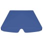 Ersatzdach für Hollywoodschaukel Blau 188/168x110/145 cm Ersatzdach für Hollywoodschaukel Blau 188/168x110/145 cm