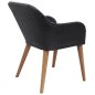 Gartenstühle mit Polstern 2 Stk. Poly Rattan Schwarz Gartenstühle mit Polstern 2 Stk. Poly Rattan Schwarz