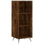Highboard Räuchereiche 34,5x34x180 cm Holzwerkstoff Highboard Räuchereiche 34,5x34x180 cm Holzwerkstoff