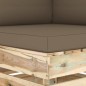 2-Sitzer Outdoor-Sofa mit Kissen Grün Imprägniertes Holz 2-Sitzer Outdoor-Sofa mit Kissen Grün Imprägniertes Holz