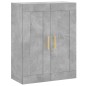 vidaXL Highboard Betongrau 69,5x34x180 cm Holzwerkstoff vidaXL Highboard Betongrau 69,5x34x180 cm Holzwerkstoff