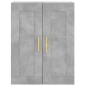 vidaXL Highboard Betongrau 69,5x34x180 cm Holzwerkstoff vidaXL Highboard Betongrau 69,5x34x180 cm Holzwerkstoff