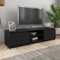 vidaXL TV-Schrank Schwarz 140x40x35,5 cm Holzwerkstoff vidaXL TV-Schrank Schwarz 140x40x35,5 cm Holzwerkstoff