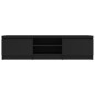 vidaXL TV-Schrank Schwarz 140x40x35,5 cm Holzwerkstoff vidaXL TV-Schrank Schwarz 140x40x35,5 cm Holzwerkstoff