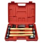 vidaXL 7-tlg. Karosserie-Ausbeulset Ausbeulhammer Dellen-Reparatur-Set vidaXL 7-tlg. Karosserie-Ausbeulset Ausbeulhammer Dellen-Reparatur-Set