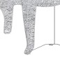 LED-Rentiere 2 Stk. Silber 40 LEDs LED-Rentiere 2 Stk. Silber 40 LEDs