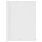vidaXL Balkon-Sichtschutz Weiß 120x600 cm Oxford-Gewebe vidaXL Balkon-Sichtschutz Weiß 120x600 cm Oxford-Gewebe