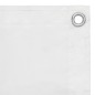 vidaXL Balkon-Sichtschutz Weiß 120x600 cm Oxford-Gewebe vidaXL Balkon-Sichtschutz Weiß 120x600 cm Oxford-Gewebe