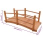 Gartenbrücke 140 x 60 x 56 cm Gartenbrücke 140 x 60 x 56 cm
