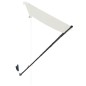 vidaXL Einziehbare Markise mit LED 250×150 cm Creme vidaXL Einziehbare Markise mit LED 250×150 cm Creme