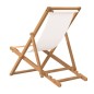 vidaXL Liegestuhl Teak 56x105x96 cm Creme vidaXL Liegestuhl Teak 56x105x96 cm Creme