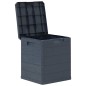 Garten-Aufbewahrungsbox 90 L Anthrazit Garten-Aufbewahrungsbox 90 L Anthrazit