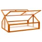 Gewächshaus Braun 114x80x50 cm Tannenholz Gewächshaus Braun 114x80x50 cm Tannenholz