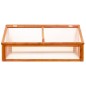 Gewächshaus Braun 114x80x50 cm Tannenholz Gewächshaus Braun 114x80x50 cm Tannenholz