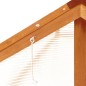 Gewächshaus Braun 114x80x50 cm Tannenholz Gewächshaus Braun 114x80x50 cm Tannenholz