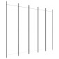 5-tlg. Paravent Weiß 250x200 cm Stoff 5-tlg. Paravent Weiß 250x200 cm Stoff